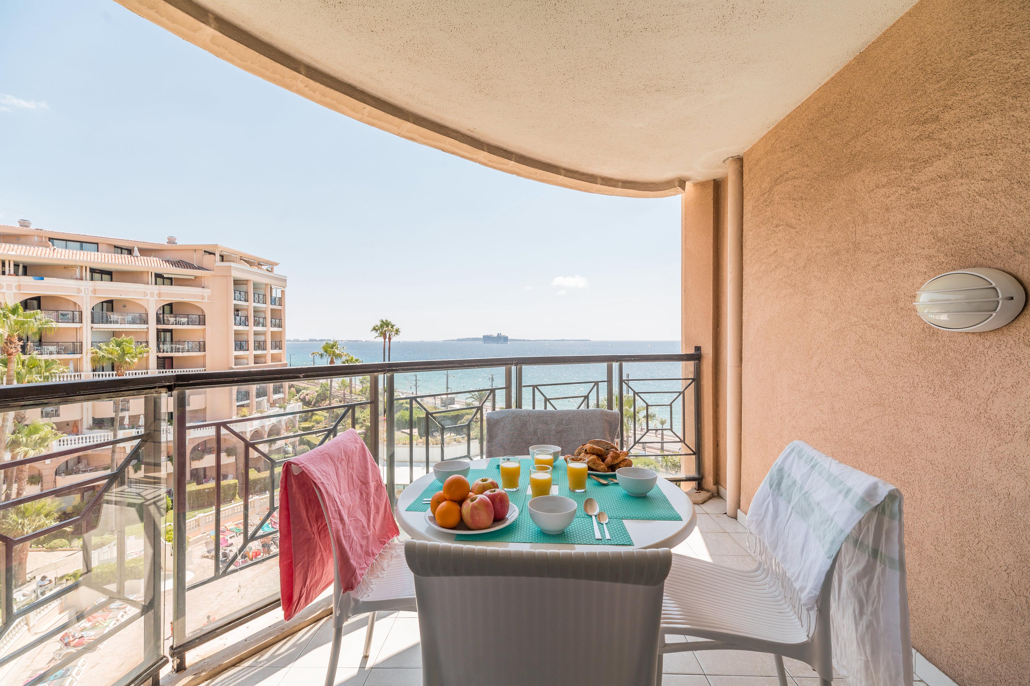Residence La Palme D'Azur Cannes Verrerie Exteriör bild